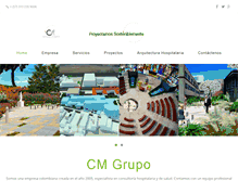 Tablet Screenshot of cmgrupo.com.co